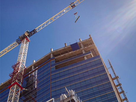 WestStar Tower Reaches Construction Milestone Downtown's Newest High-Rise Topped Off